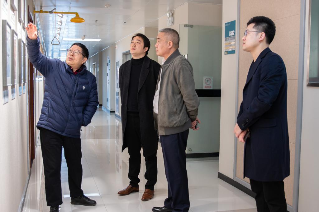 創新驅動未來，科技賦能健康 浙江中堅科技股份董事長吳明根一行蒞臨未來食品科學中心參觀交流